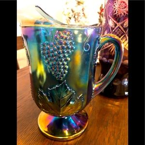 Vintage carnival pitcher